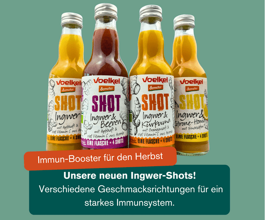 KI generiert: Das Bild zeigt eine Werbeanzeige für Fio Tea, in der verschiedene Teeverpackungen und Flaschen präsentiert werden. Der Slogan „Neues Design – mehr Geschmack!“ hebt das neue Design der Teeprodukte hervor.