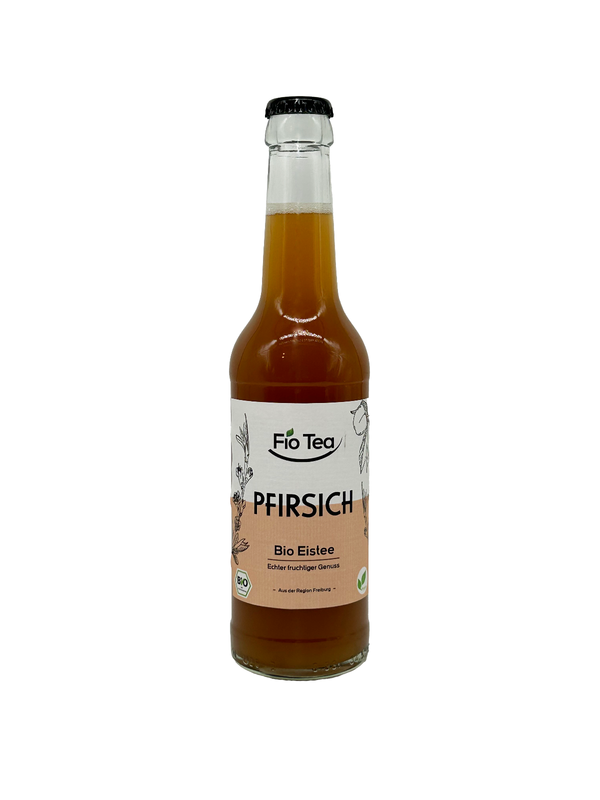 Produktfoto zu Eistee Pfirsich