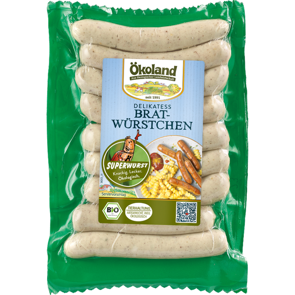 Produktfoto zu Delikatess Nürnberger Bratwürstchen - 9 St.