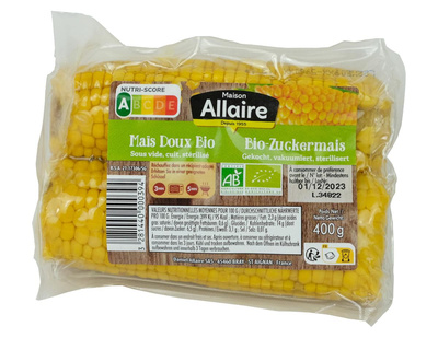 Produktfoto zu Zuckermais gegart (im Vakuum-Beutel 2 Stk.)