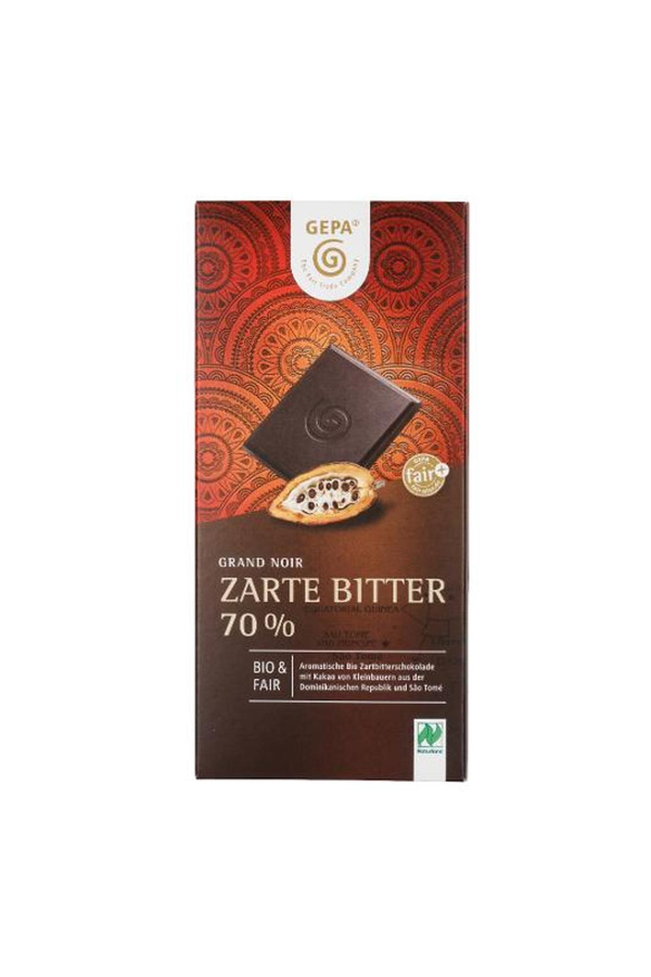 Produktfoto zu Grand Noir Zartbitter Schokolade 70%