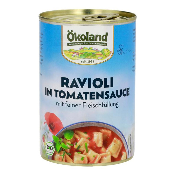 Produktfoto zu Ravioli in Tomatensauce