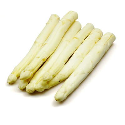 Produktfoto zu Spargel weiß_violett 16+