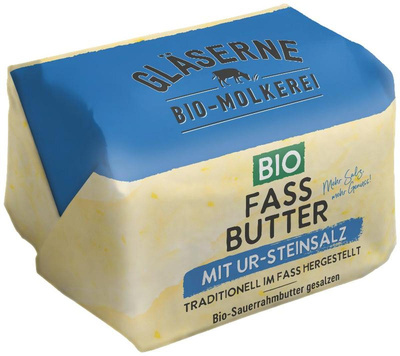 Produktfoto zu Butter Sauerrahm - gesalzene Fassbutter