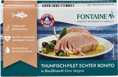Produktfoto zu Thunfisch in Olivenöl