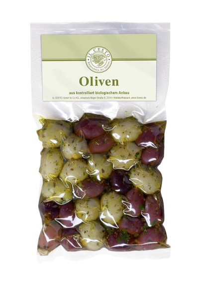 Produktfoto zu Oliven-Mix, mariniert