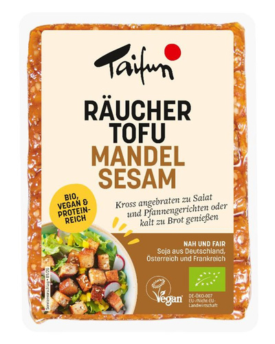 Produktfoto zu Räuchertofu Mandel-Sesam