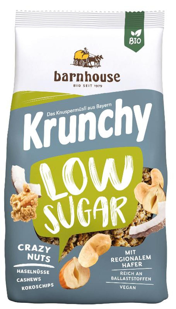 Produktfoto zu Krunchy Low Sugar - Crazy Nuts