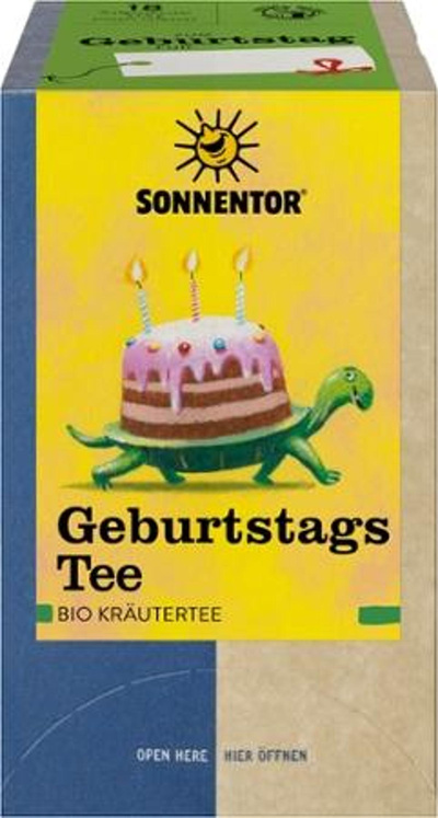 Produktfoto zu Geburtstags-Tee - 18 Beutel