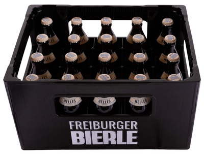 Produktfoto zu Freiburger Bierle - Helles Kasten