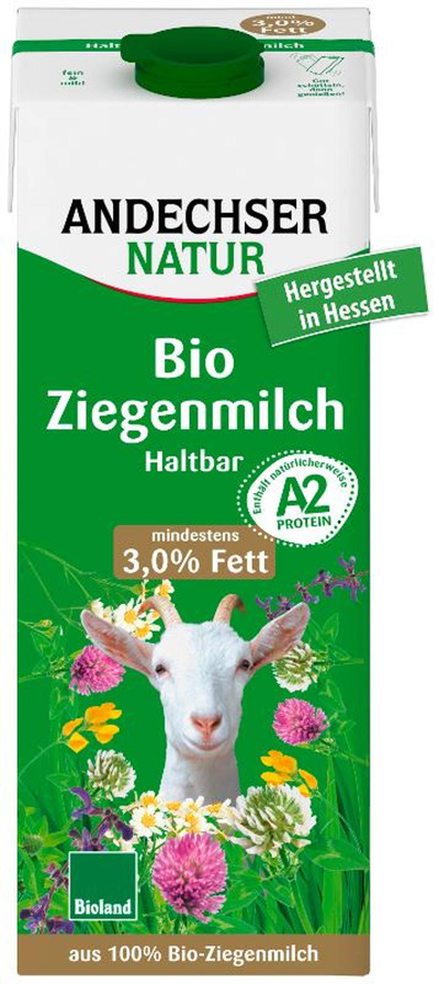 Produktfoto zu Ziegen-H-Milch 3,0%