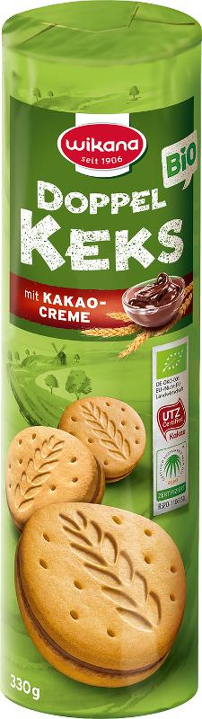 Produktfoto zu Doppelkeks mit Kakaocreme