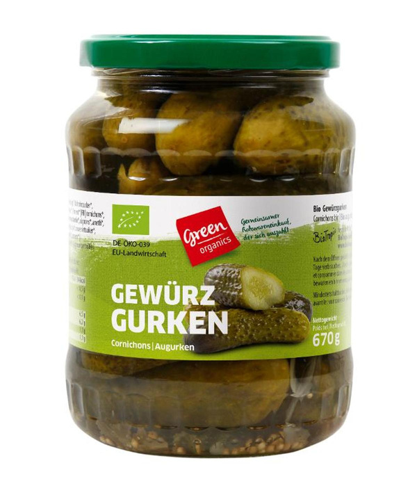 Produktfoto zu Gewürzgurken (Glas)