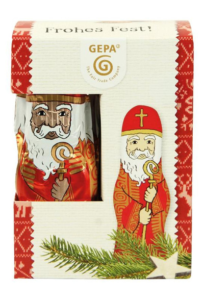 Produktfoto zu Schoko Nikolaus Vollmilch, massiv