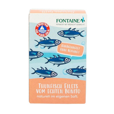 Produktfoto zu Thunfisch - echter Bonito naturell