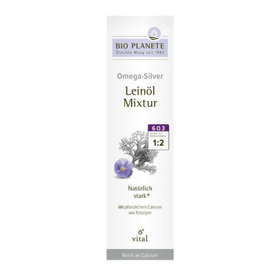 Produktfoto zu Leinöl-Mixtur - Omega Silver