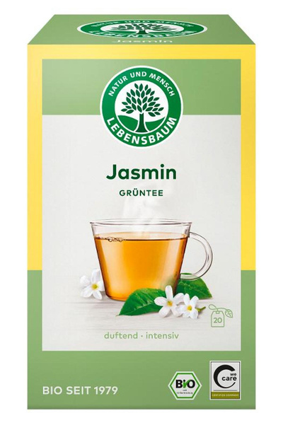 Produktfoto zu Jasmin & Grüntee - 20 Beutel