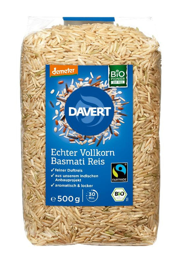 Produktfoto zu Basmati Reis Vollkorn