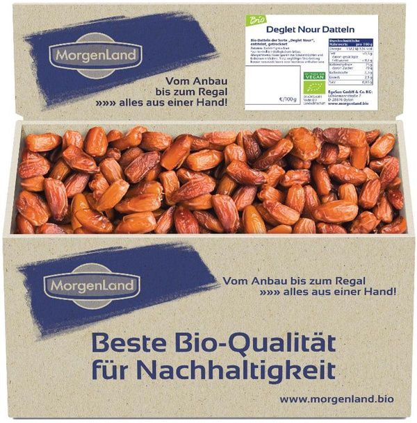 Produktfoto zu Deglet Nour Datteln, entsteint 4Kg