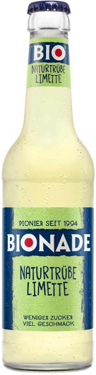 Produktfoto zu Bionade Naturtrübe Limette