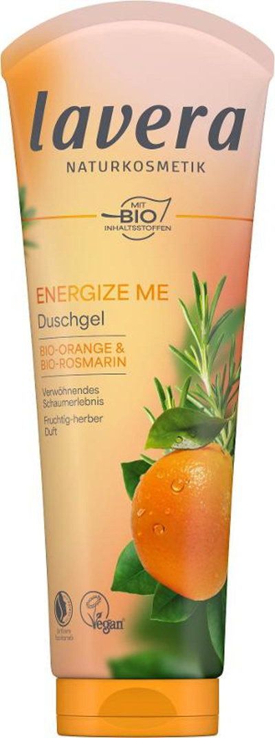 Produktfoto zu Duschgel Energize me Orange & Rosmarin