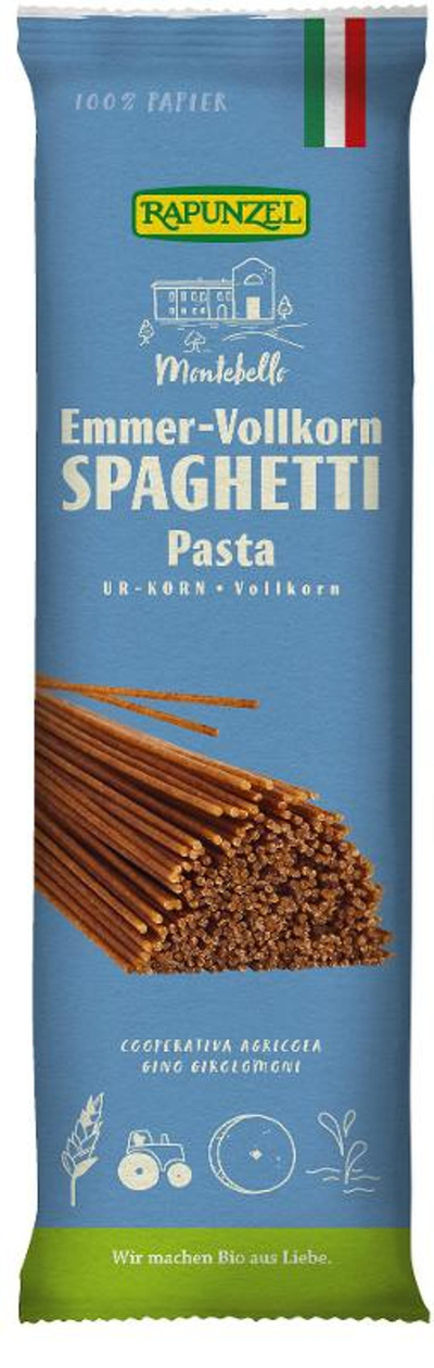 Produktfoto zu Emmer-Spaghetti Vollkorn
