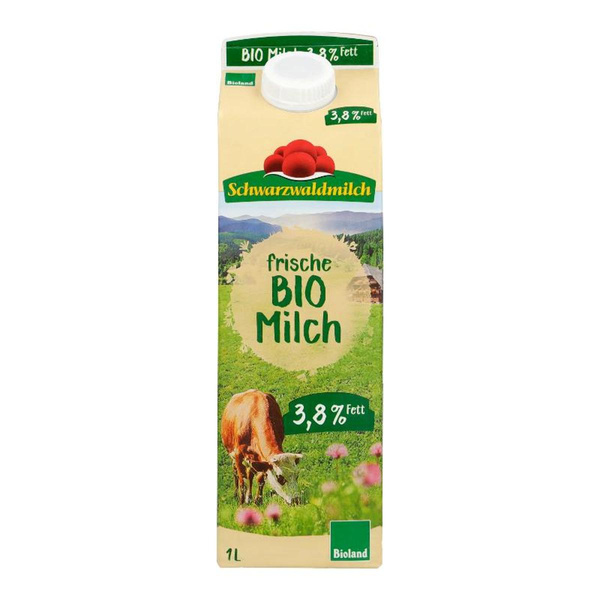 Produktfoto zu Frische Vollmilch 3,8%
