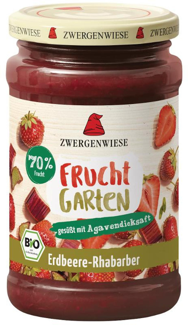 Produktfoto zu FruchtGarten Erdbeer-Rhabarber