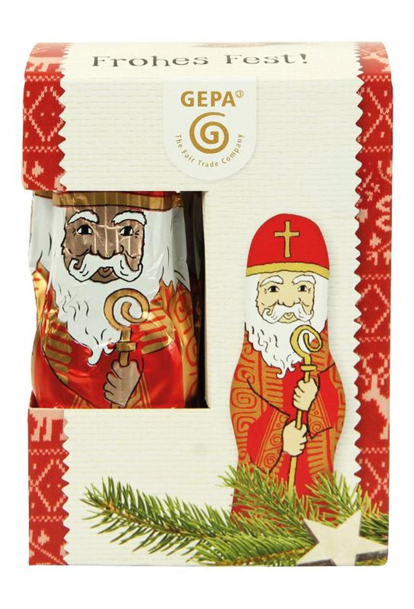Produktfoto zu Schoko Nikolaus Vollmilch, massiv