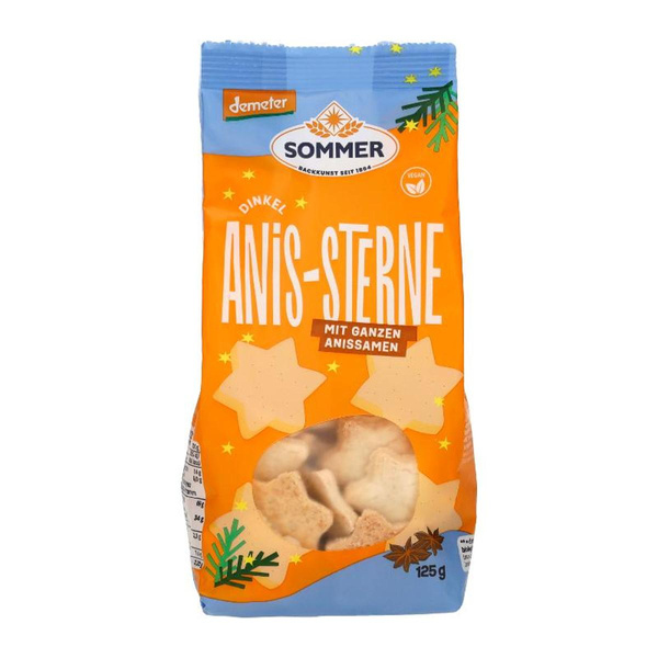 Produktfoto zu Dinkel Anis Sterne vegan - 60% reduziert, MHD. 31.05.