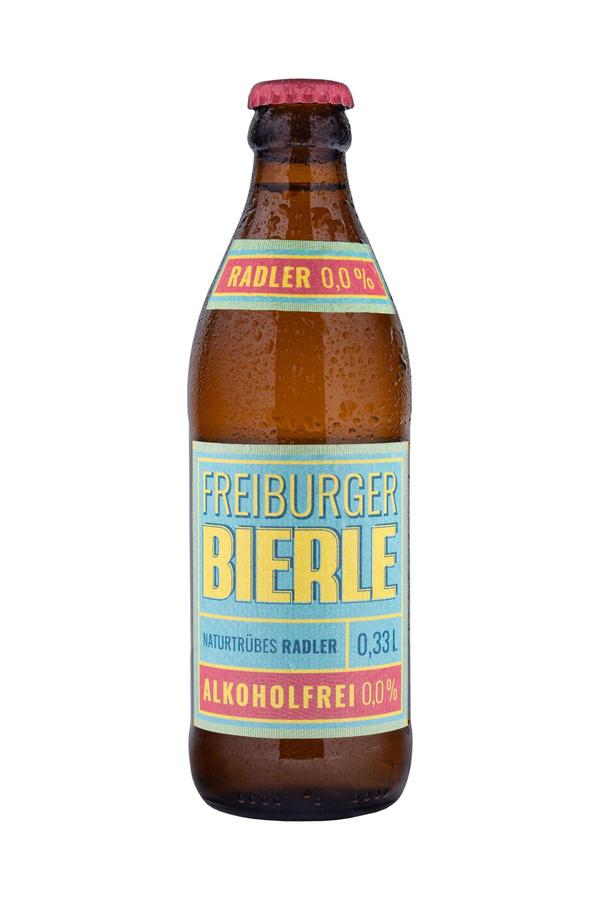 Produktfoto zu Freiburger Bierle - Radler alkoholfrei