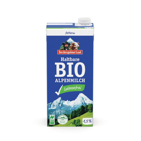Produktfoto zu H-Alpenmilch 1,5% - lactosefrei