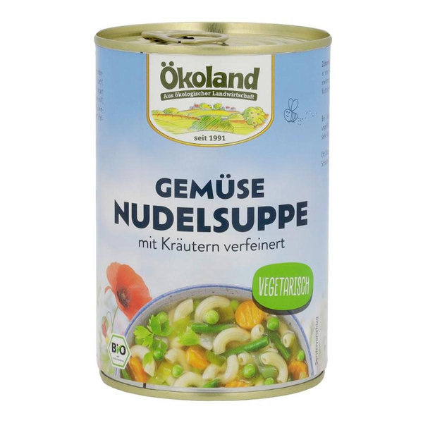 Produktfoto zu Gemüse-Nudelsuppe