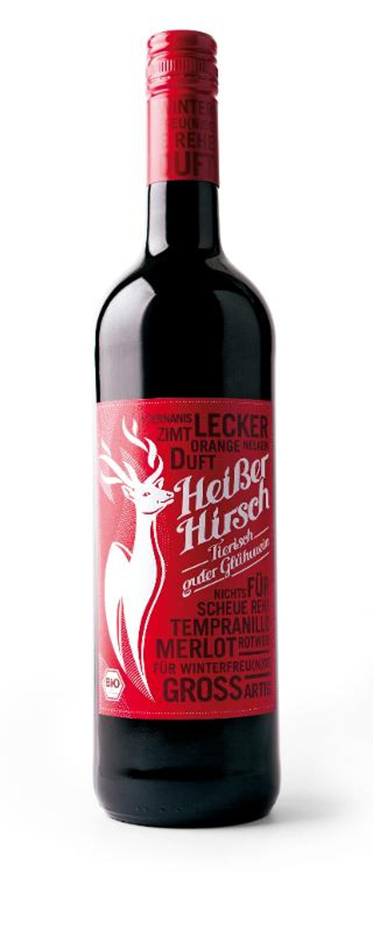 Heißer Hirsch - Glühwein rot