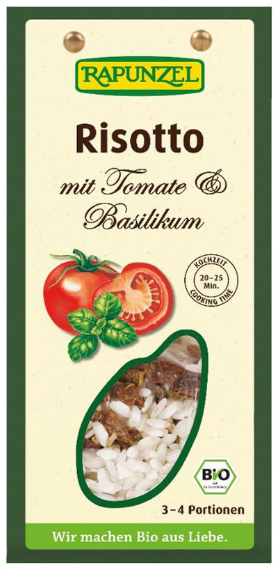 Produktfoto zu Risotto mit Tomaten & Basilikum