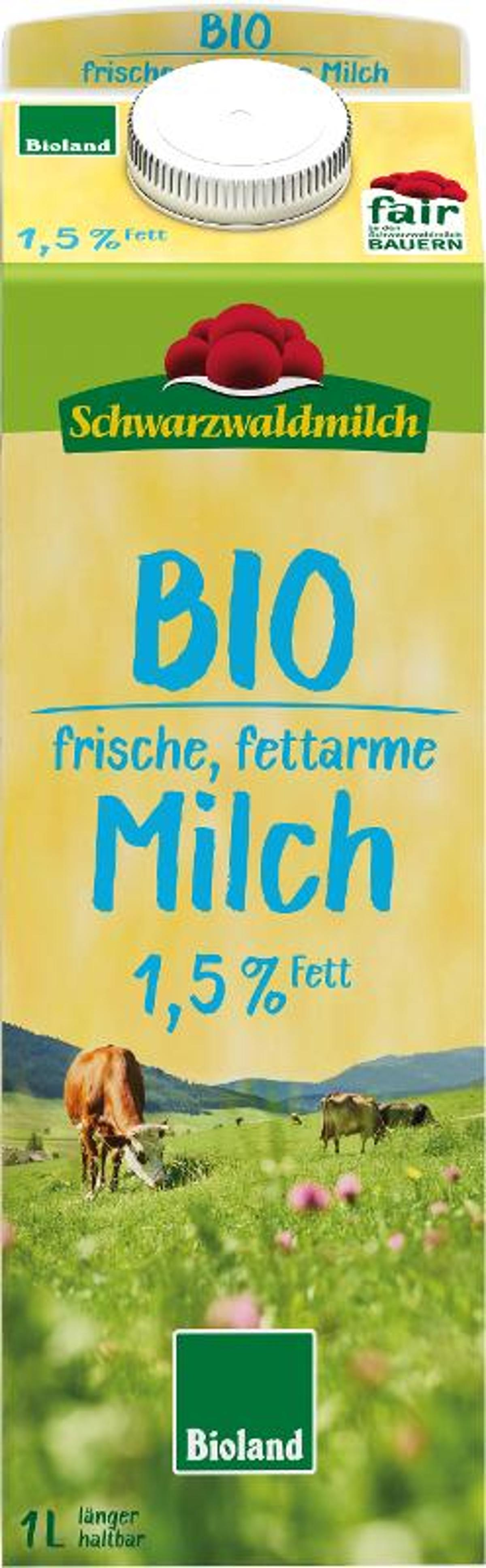 Frische fettarme Milch 1,5%