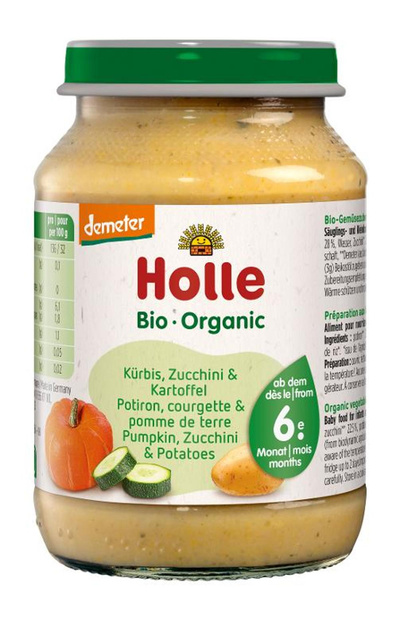 Produktfoto zu Kürbis, Zucchini & Kartoffeln - 6. Monat