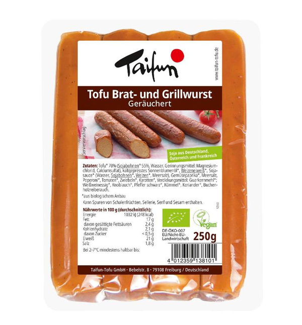 Produktfoto zu Tofu Räucherknacker