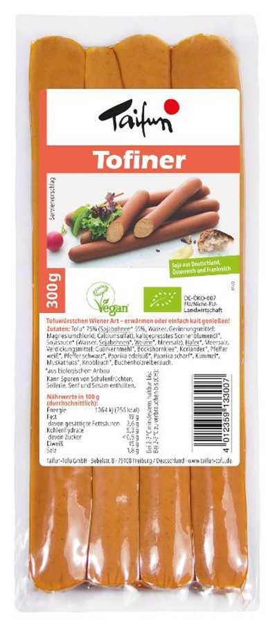 Produktfoto zu Tofu Wiener