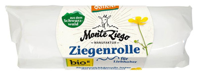 Produktfoto zu Ziegenweichkäse-Rolle, gereift