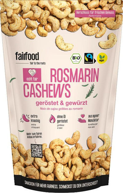 Produktfoto zu Faire Cashews Rosmarin