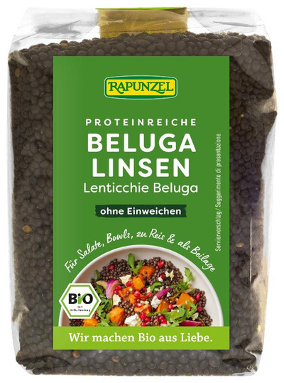 Produktfoto zu Beluga Linsen schwarz