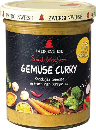 Produktfoto zu Soul Kitchen Gemüse Curry vegan