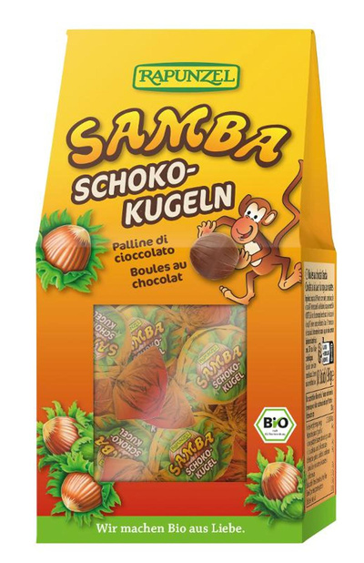 Produktfoto zu Samba Schoko-Kugeln - 8 Stück