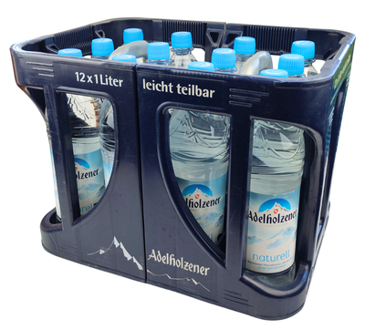 Produktfoto zu Adelholzener - Naturell PET (Kasten)