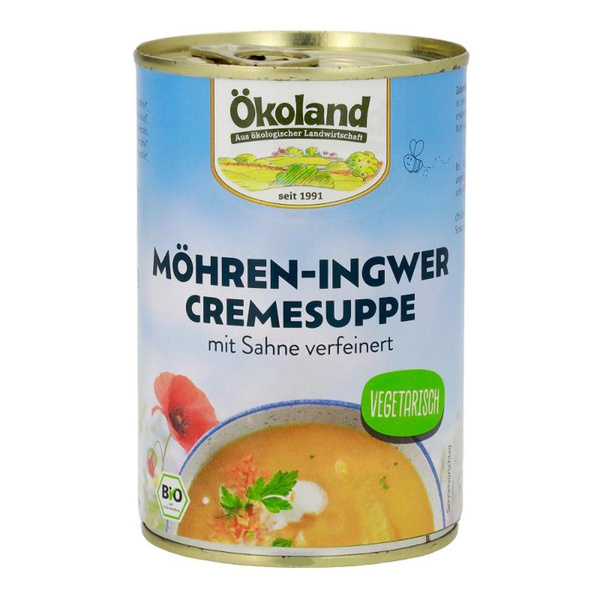 Produktfoto zu Möhren-Ingwer Cremesuppe