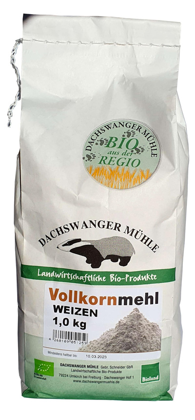 Produktfoto zu Dinkel Vollkornmehl