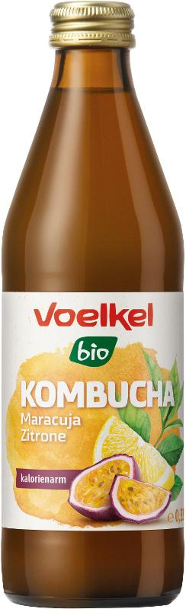 Produktfoto zu Kombucha Maracuja & Zitrone