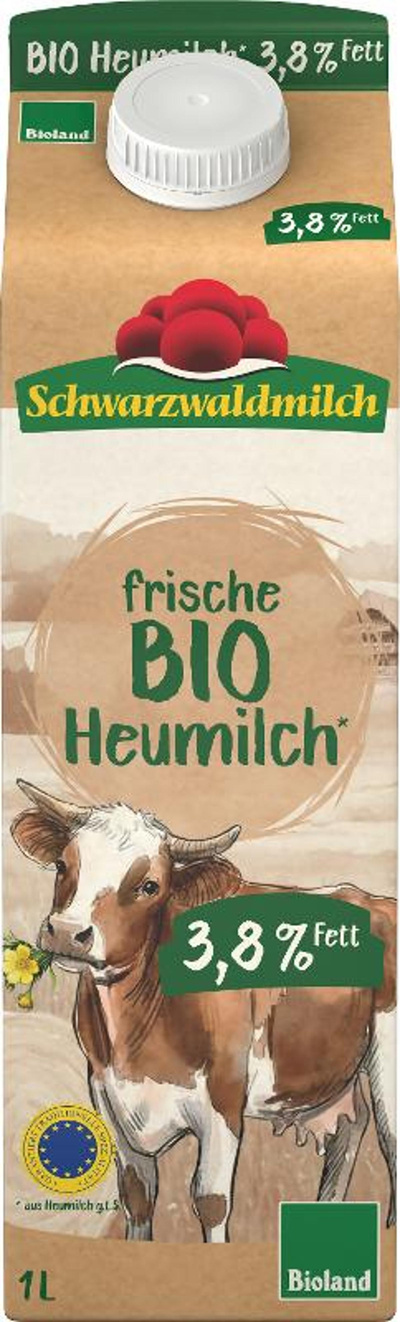 Produktfoto zu frische Heumilch 3,8%