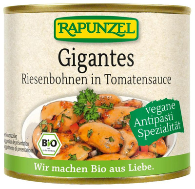Produktfoto zu Gigantes Riesenbohnen in Tomatensauce, in der Dose